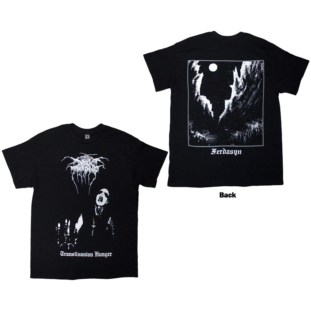 DARKTHRONE: Transilvanian Hunger (Back Print) T-shirt (black)