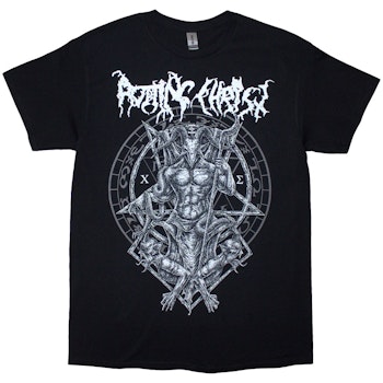 ROTTING CHRIST: Hellenic Black Metal Legions (Back Print) T-shirt (black)