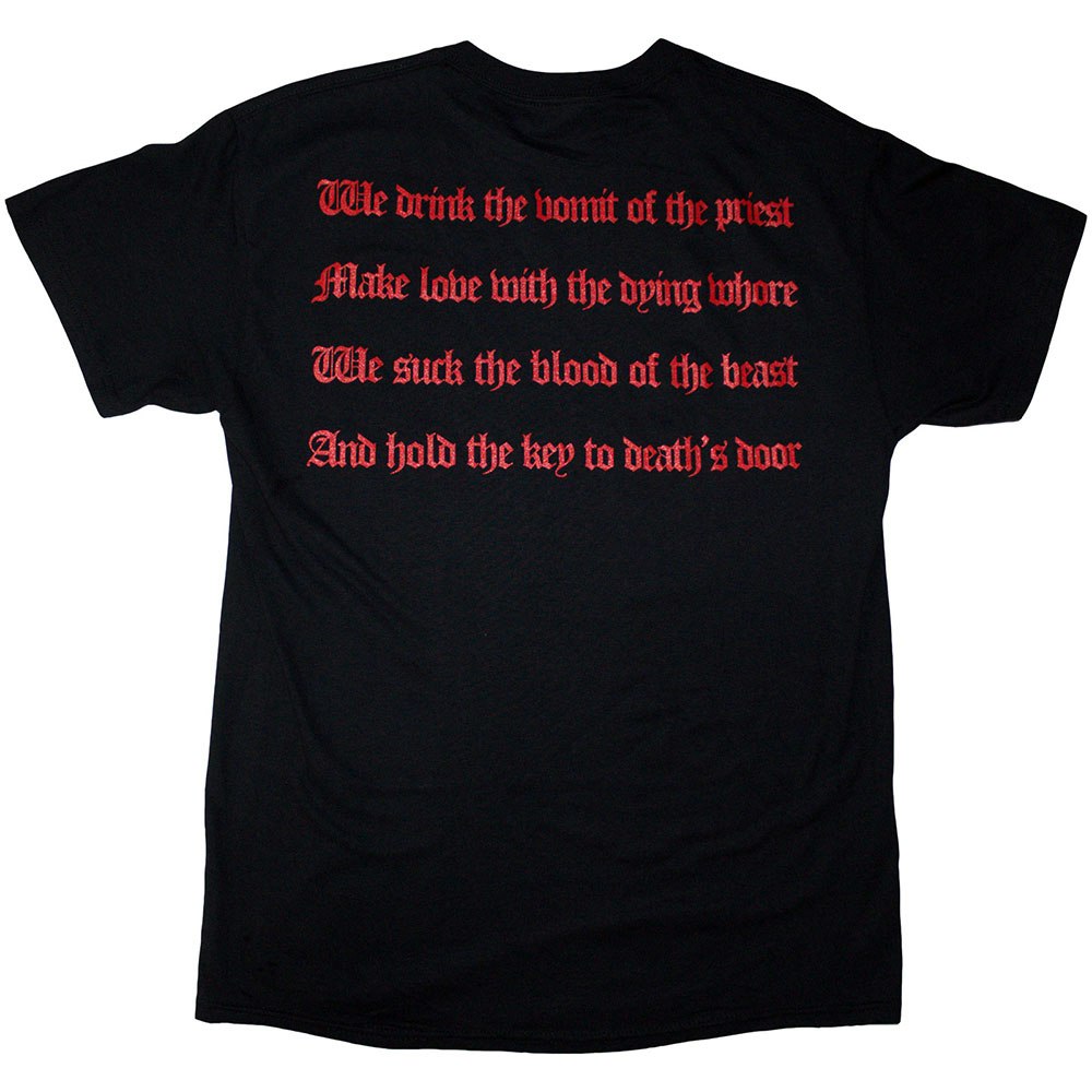 VENOM: Black Metal (Back Print) T-shirt (black)