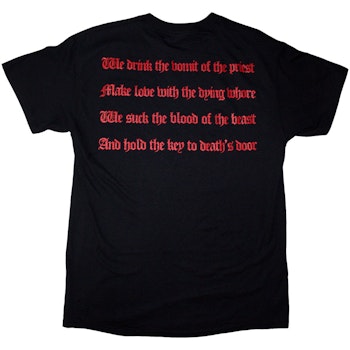 VENOM: Black Metal (Back Print) T-shirt (black)
