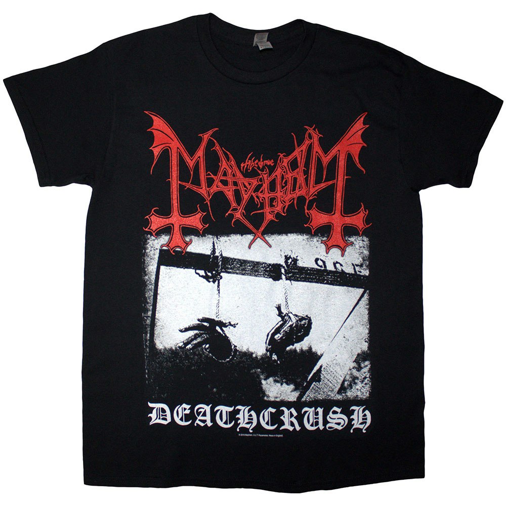 MAYHEM: Deathcrush T-shirt (black)