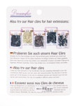✨ Dreamfix Hair Beads – Silverfärgade clips