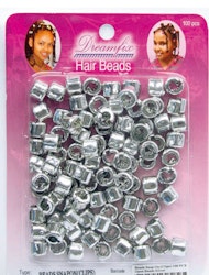 ✨ Dreamfix Hair Beads – Silverfärgade clips