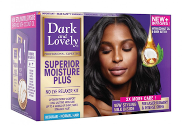 💜 Dark and Lovely No-Lye Relaxer Kit – Regular/Normal Hair