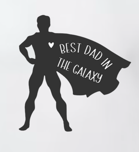 T-shirt  Best dad in the galaxy