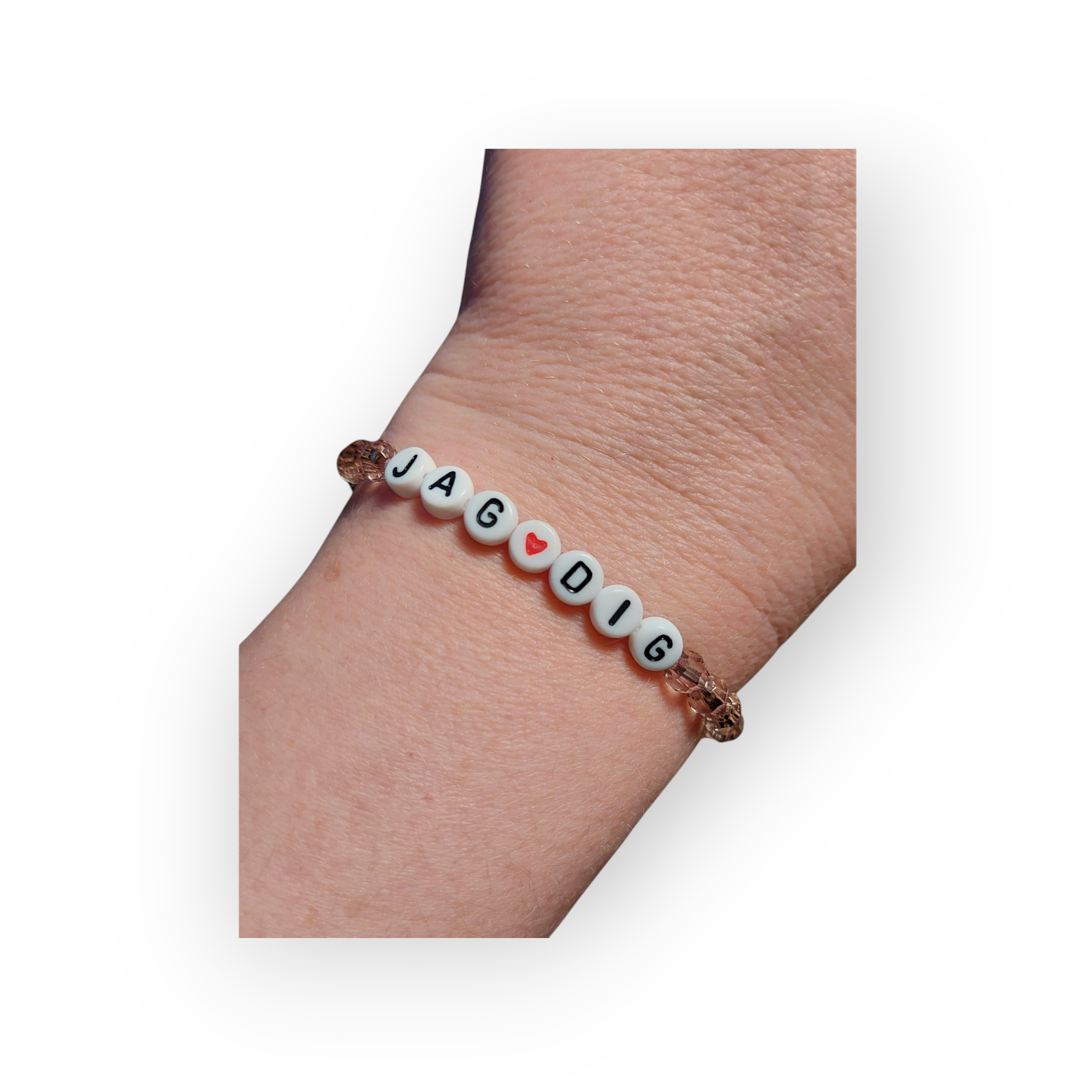Armband Jag Hjärta dig