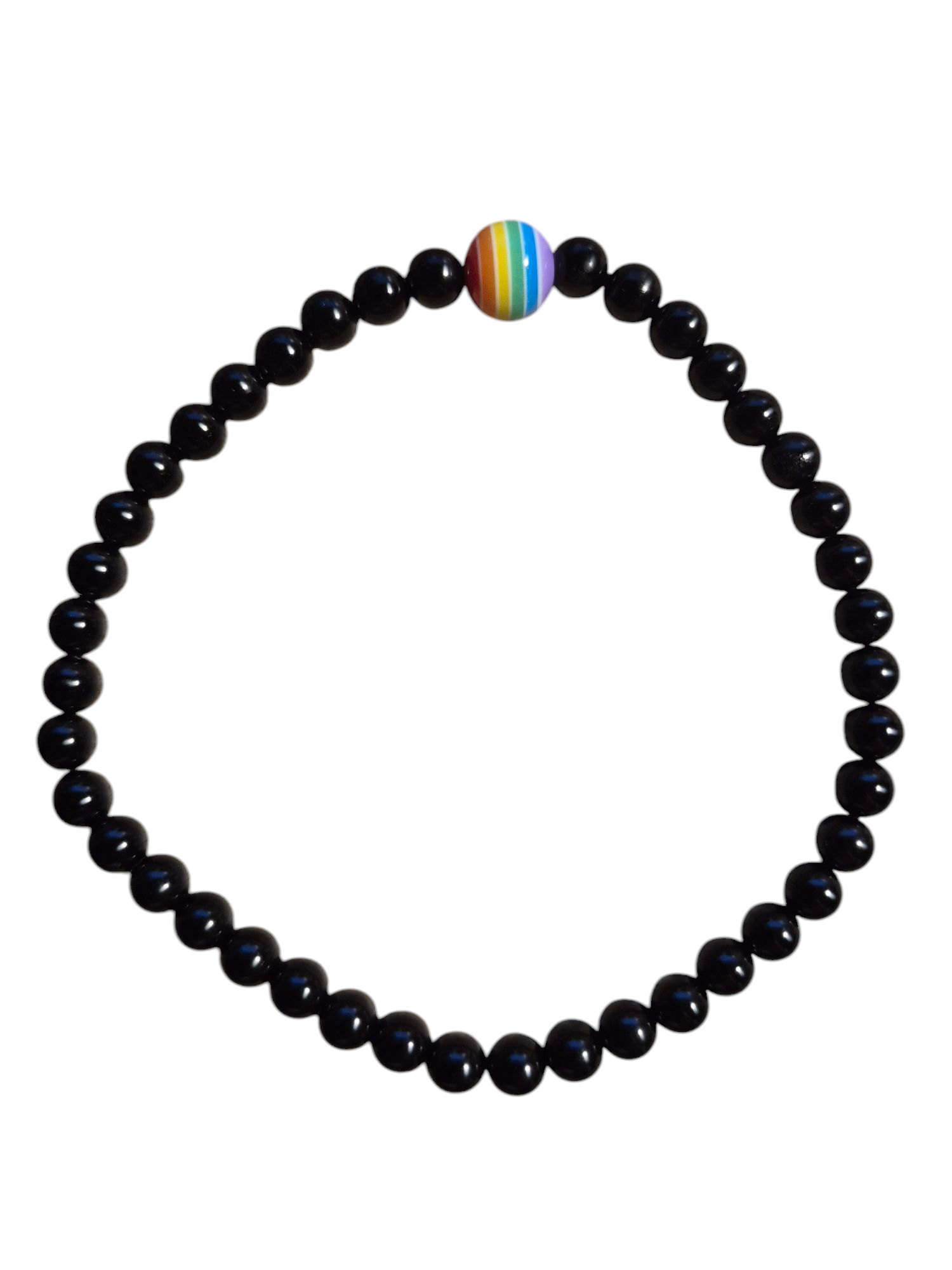 Armband Svart med pride