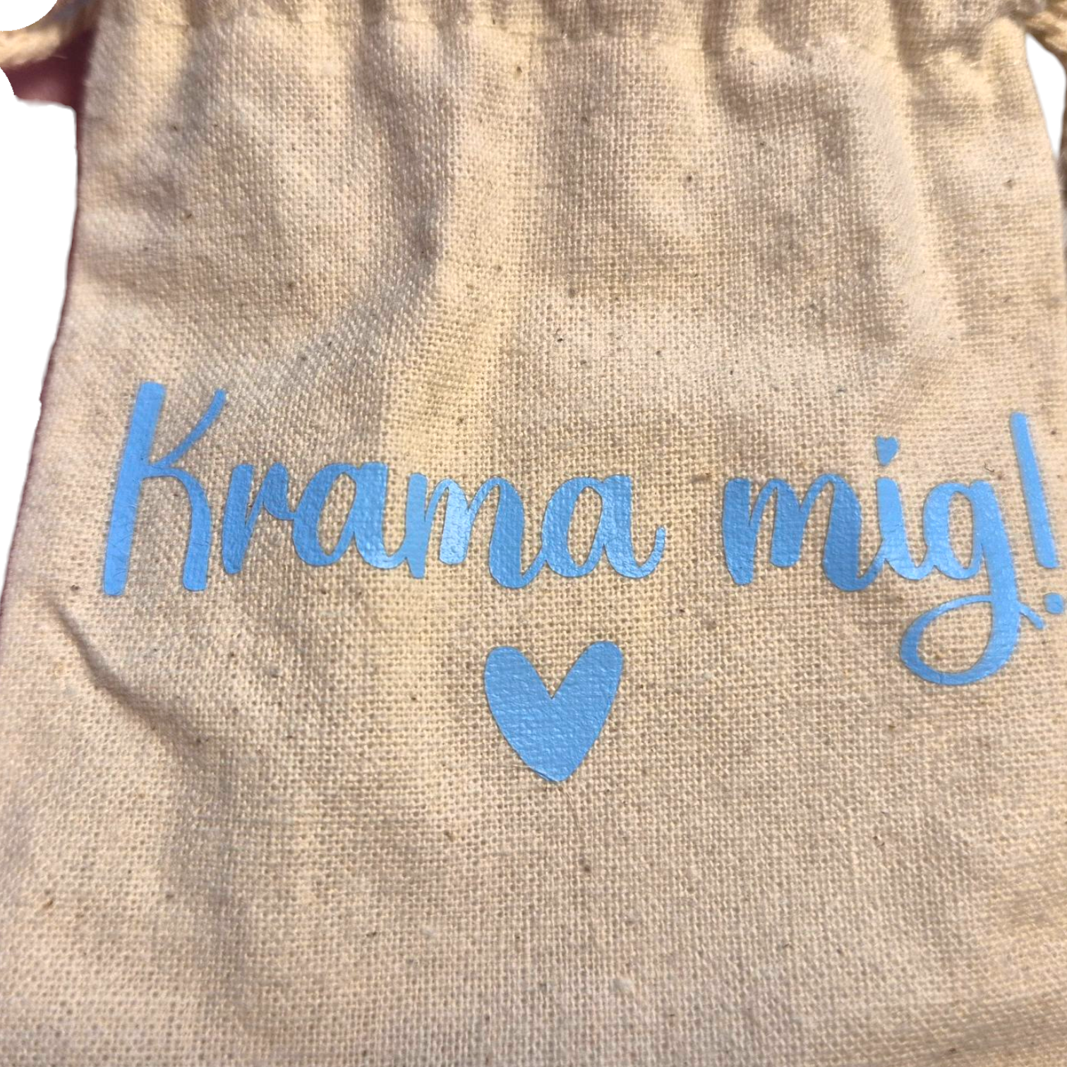 Krama mig-påse med hjärta