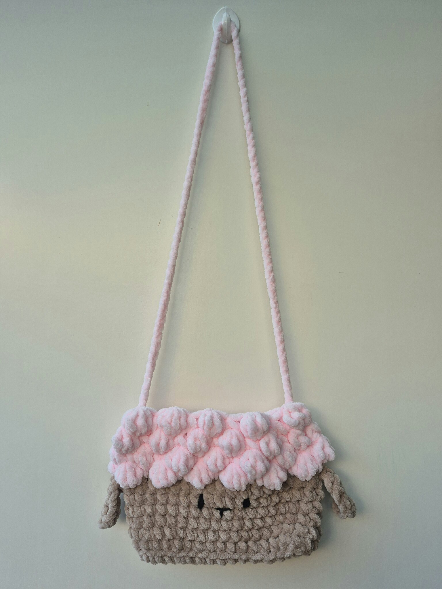 Handväska för barn Rosa/Beige Får