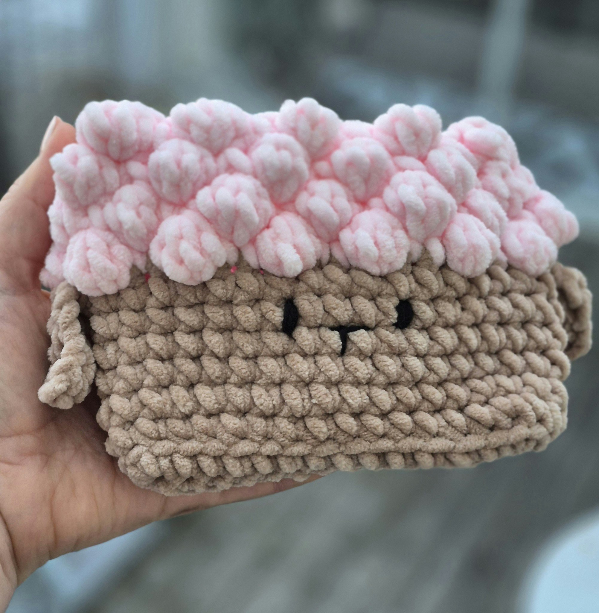 Handväska för barn Rosa/Beige Får