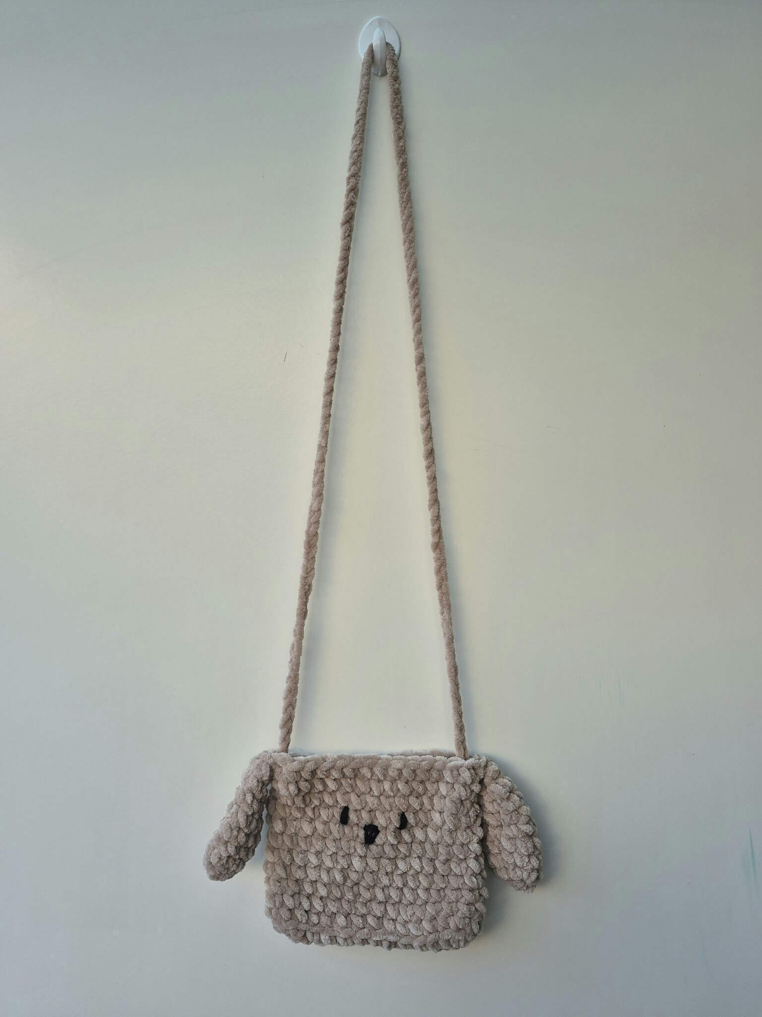 Handväska för barn Beige Hund