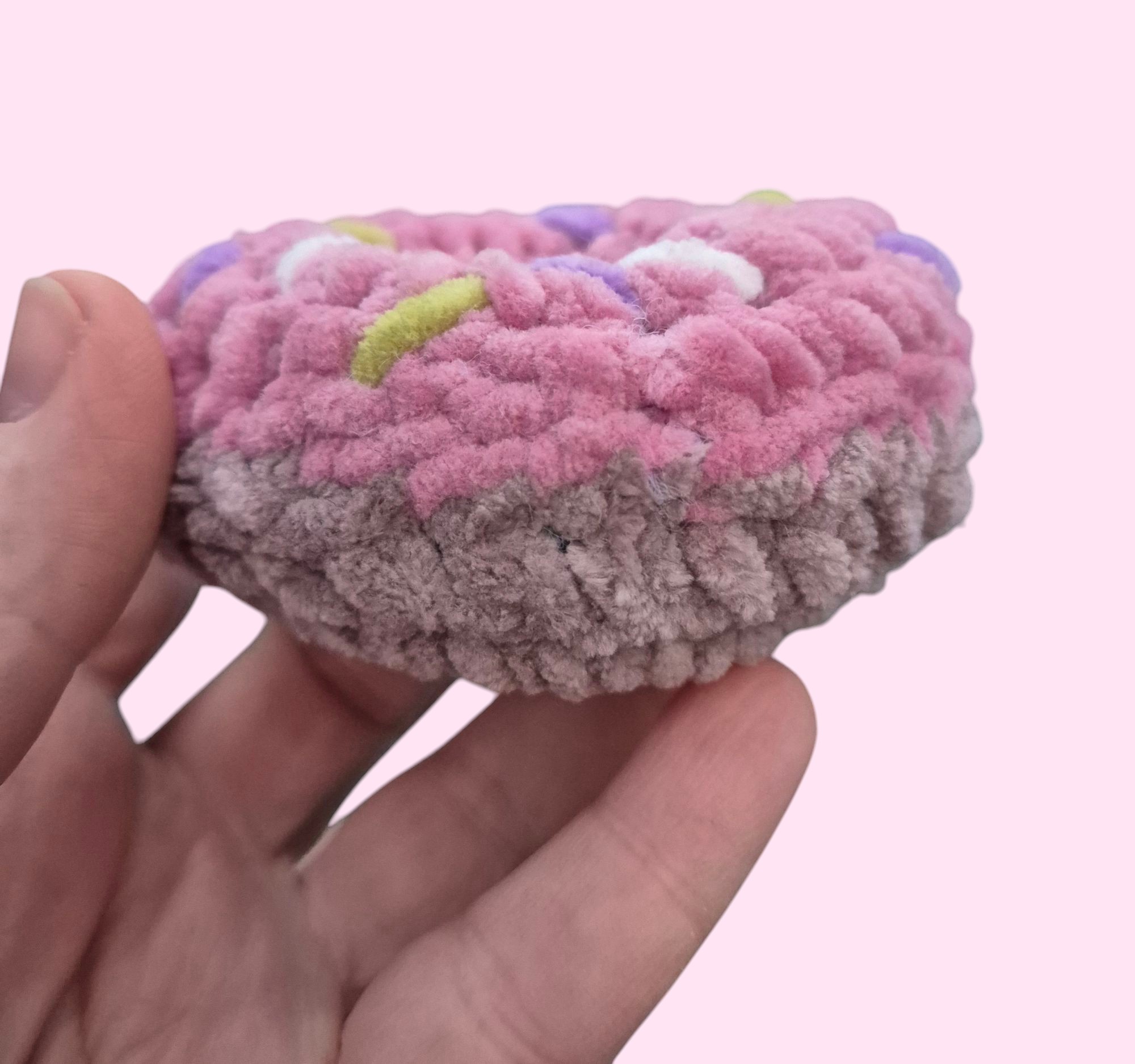 Virkad Donut med strössel