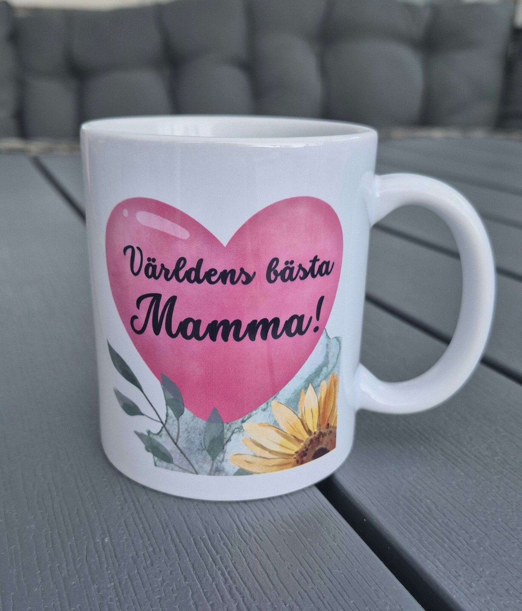 Mugg Världens bästa mamma