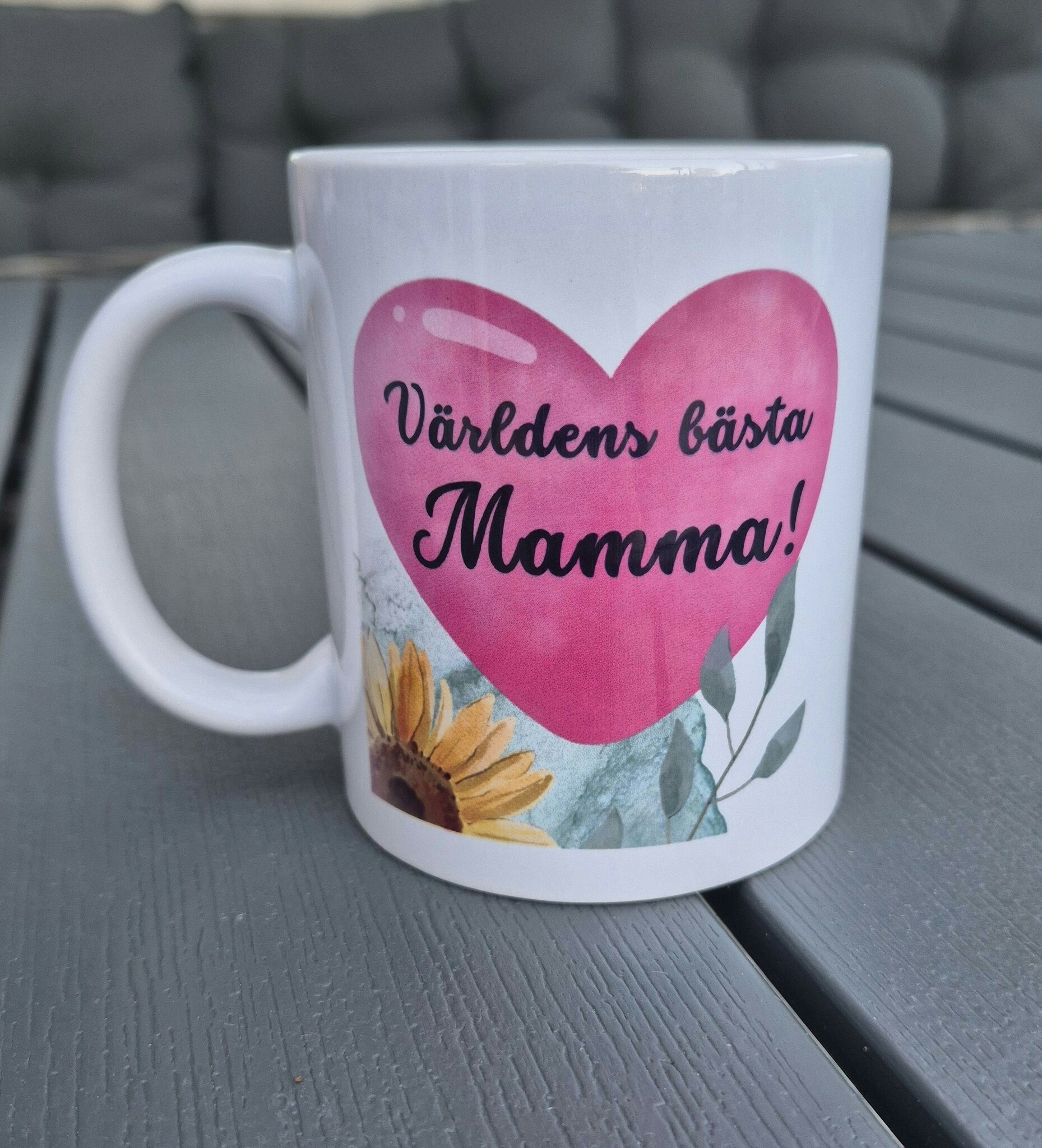 Mugg Världens bästa mamma