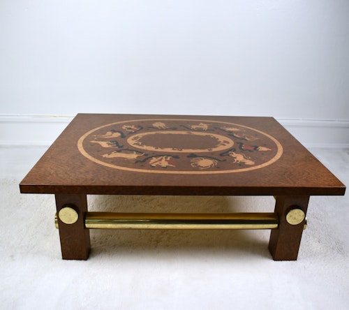 Vacker art deco stil soffbord