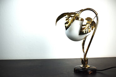 Flower bordslampa