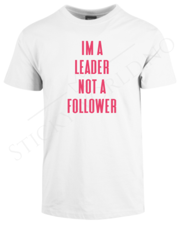 Im A Leader Not A Follower