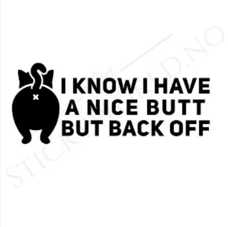 I Know I Have A Nice Butt