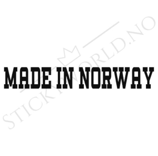 Made In Norway