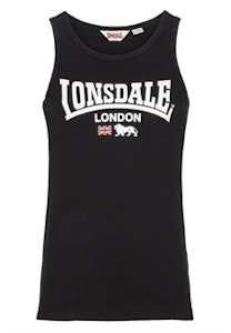 Lonsdale Brasted Tank Top Black