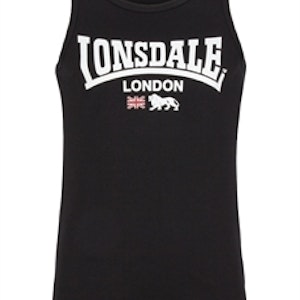 Lonsdale Brasted Tank Top Black