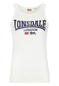 Lonsdale Brasted Tank Top White