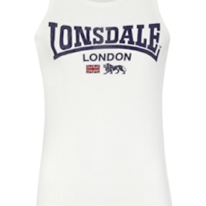 Lonsdale Brasted Tank Top White