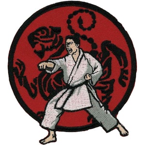 Tygmärke Shotokan Karate