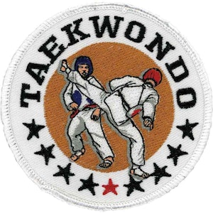Tygmärke Taekwondo Stars