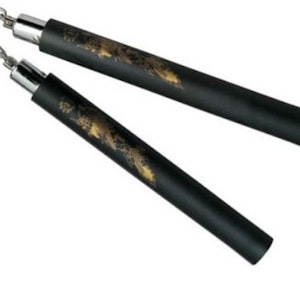 Wacoku Dragon Nunchaku Black