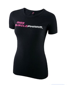 Miss MusclePharm T-shirt Black