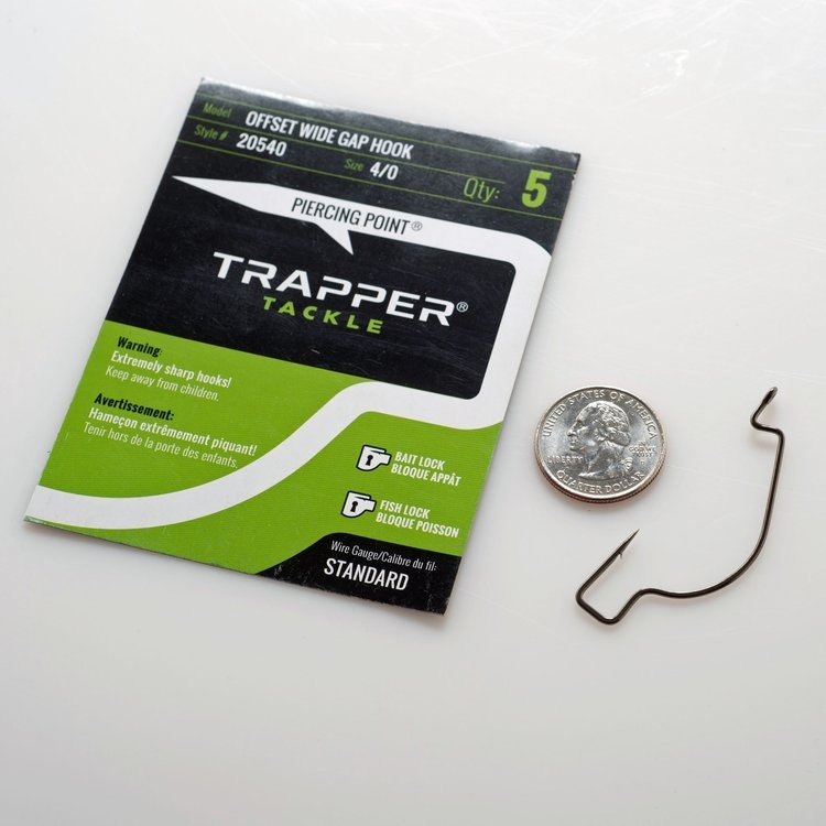 Trapper Hooks Offset Wide Gap Hook - Standard Gauge