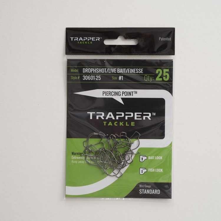 Trapper Hooks Dropshot-Live Bait-Finesse Hook