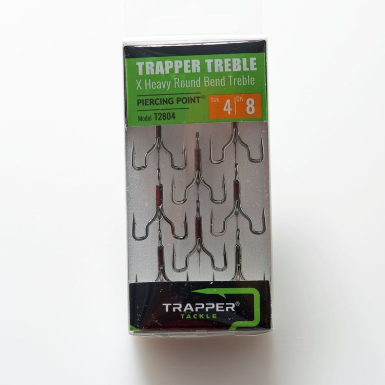 Trapper Hooks X Heavy Round Bend Treble