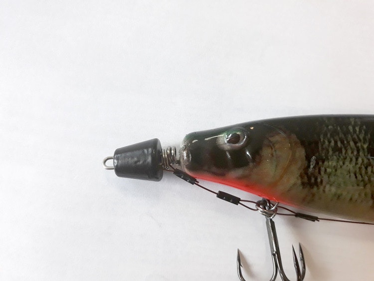 Screw in pike med 4 olika vikter