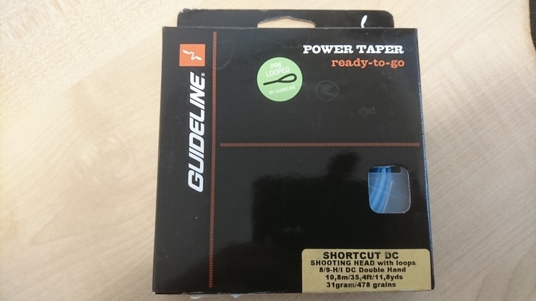 Fluglina Guideline Power Taper 8/9-HI  DC (blå)