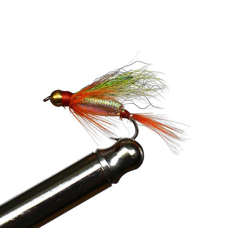 Goldhead Streamers Pearl Fry #8