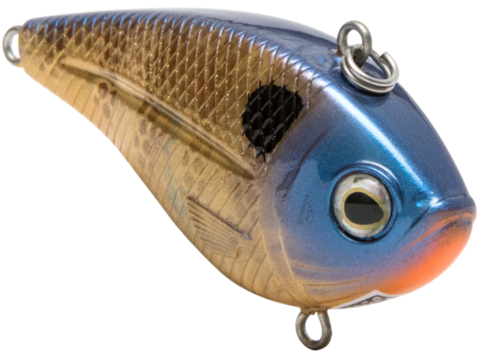 Livingston FlatSide Lipless 38 Ghost Blue Gill