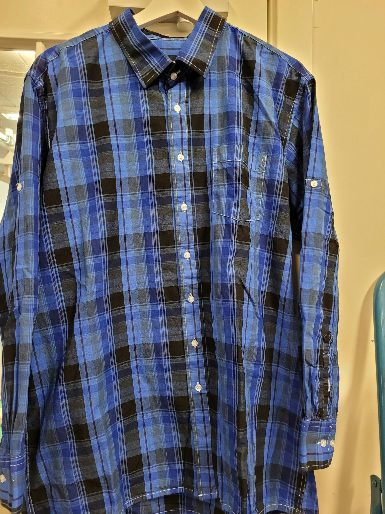 Insect Shield® skjorta, blå (flera färger)