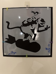 Stencil - Banksy- 2