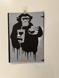 Stencil Banksy- 4