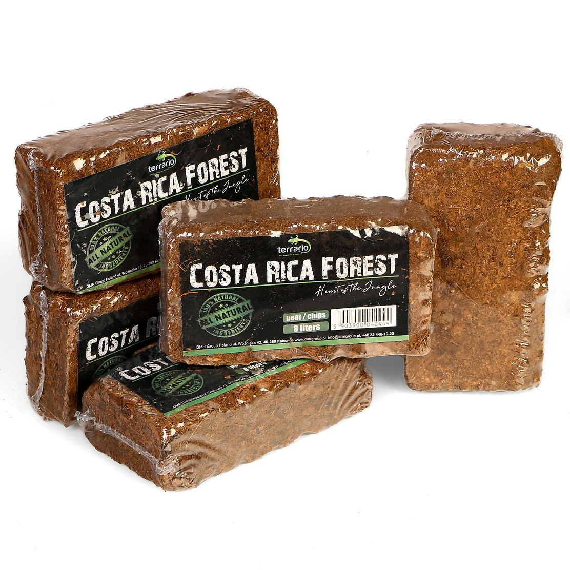 Terrario Costa Rica Forest - en blandning av kokosfibrer och kokoschips 8L