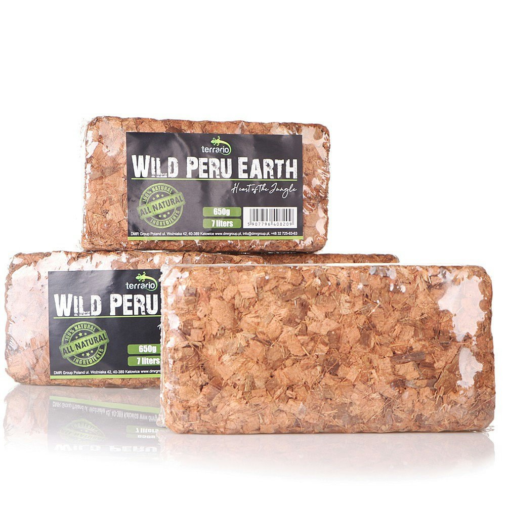 Terrario Wild Peru Earth 7L 650g - kokoschipssubstrat