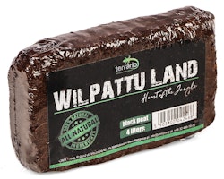 Terrario Wilpattu Land - svart kokosfiber 4l