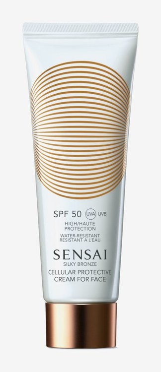 Sensai Silky Bronze Protective Cream for Face (SPF 50)