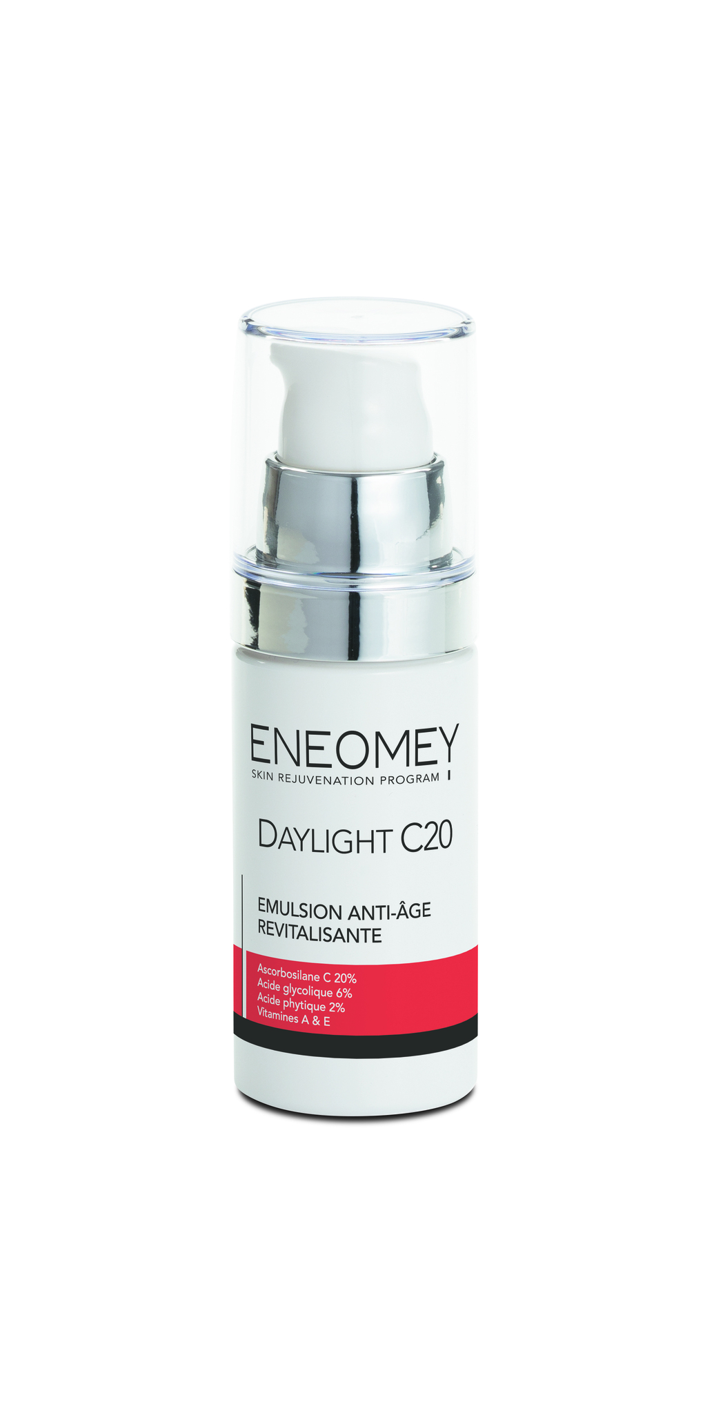 Kombinerad dagkräm serum och ögonkräm med c-vitamin från Eneomey.