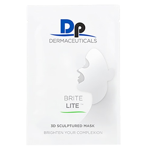 Dp Dermaceuticals Brite Lite 3D Sculptured Mask, 5 st