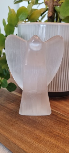 Selenit Ängel 10 cm