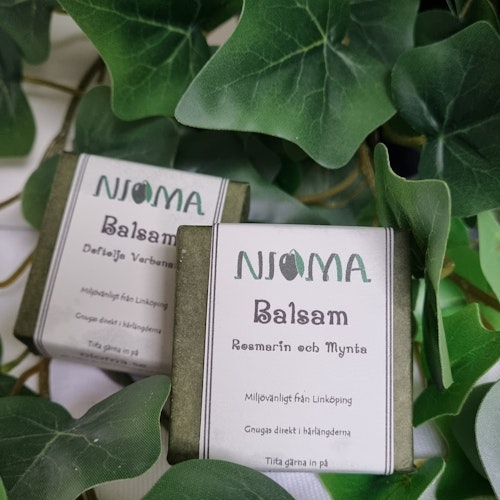 Balsam med eterisk rosmarin och mynta