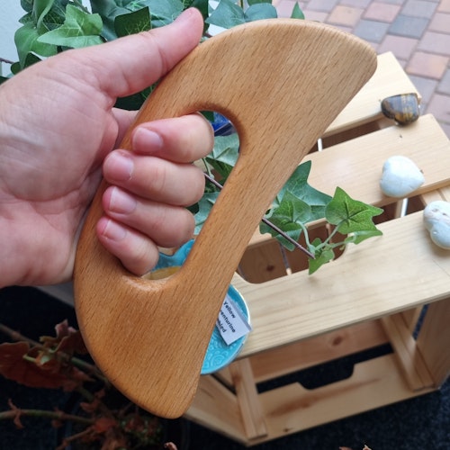 Gua sha krop träverktyg